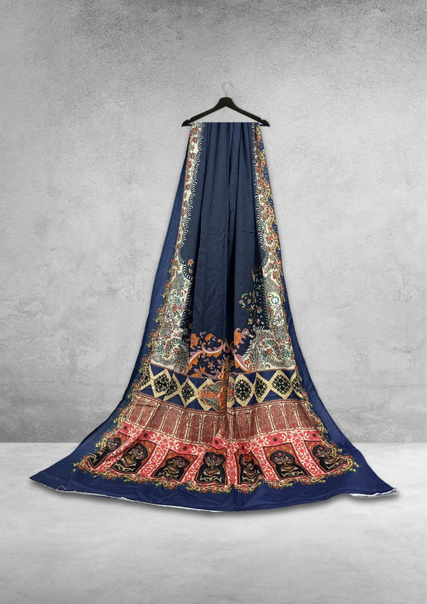 Acrypashmina Printed Shawl APSS-W25-0011