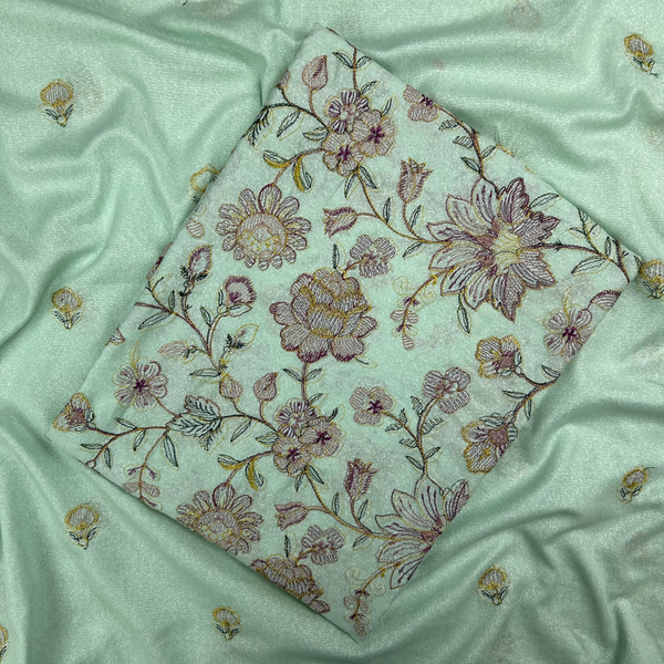 2Pc Embroidered Jaal Lawn Karandi ELKD-S25-0019