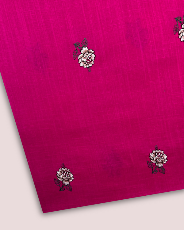 Multi Embroidered Lawn Hot Pink MEL-S25-137