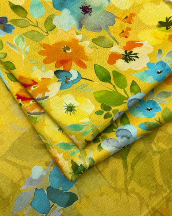 3pc Rib Linen Digital Print RLDP-W25-0006