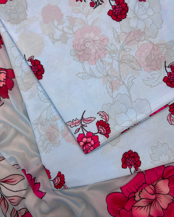 3pc Arabic Silk Lawn with Tissue Silk Dupatta ASTD-S25-0019