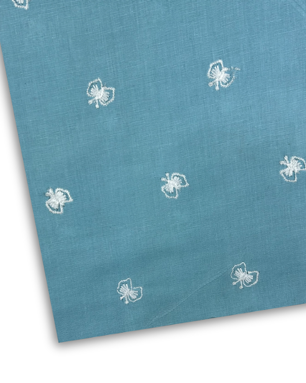 Embroidered Khaddar Ice Blue EK-W25-0083