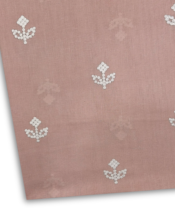 Embroidered Khaddar Tea Pink EK-W25-0084