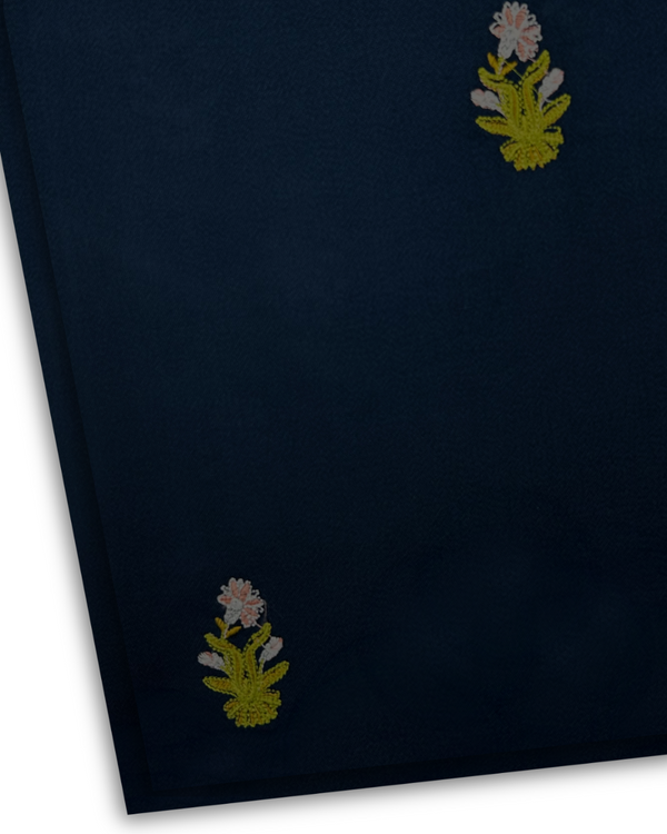 2Pc Multi Embroidered Alpine Teal MEA-W25-0012