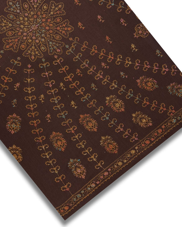 CASHMERE EMBROIDERED SHAWLS CES-W25-0063