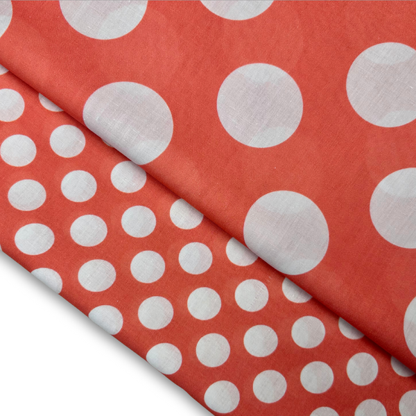 2Pc Polka Dot Digital Print PDDP-S25-0008