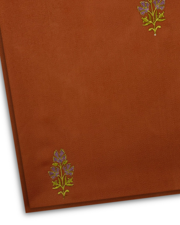 2Pc Multi Embroidered Alpine Rust MEA-W25-0014