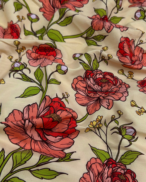 Printed Raw Silk PR-W24-0066