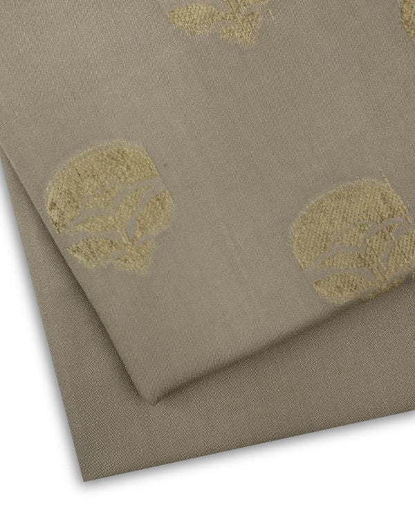 2Pc Alpine Jacquard Velvet Beige AJV-W25-0008