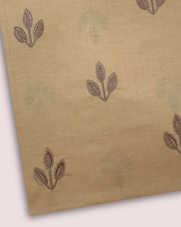 Embroidered Motif Fabric EMF-S25-0056