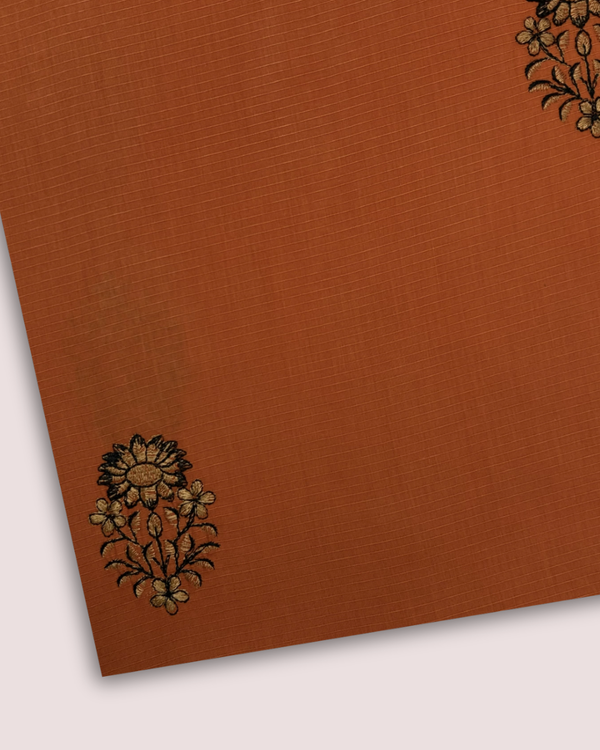Multi Embroidered Lawn Rust MEL-S25-056