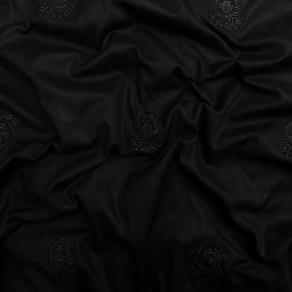 Embroidered Lawn Black EMF-S25-0147