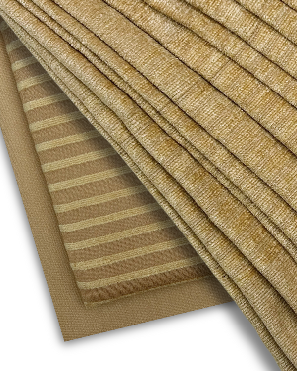 3Pc Stripe Jacquard Velvet Skin SJV-W25-0007