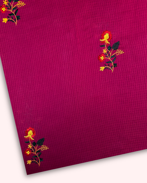 Multi Embroidered Lawn Pink MEL-S25-0037