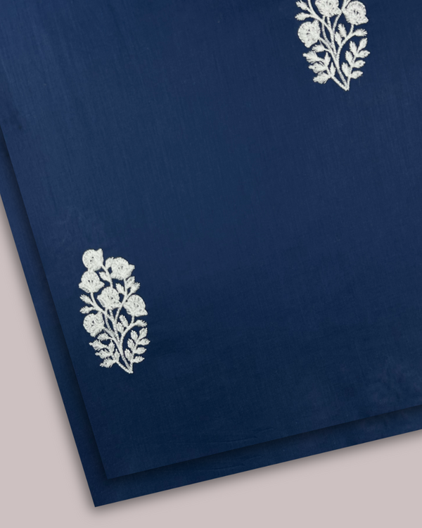2Pc Embroidered Lawn Blue PMEL-S25-0077