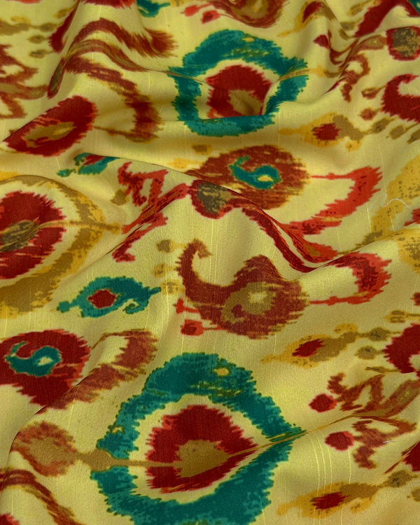 Printed Raw Silk PR-W24-0052