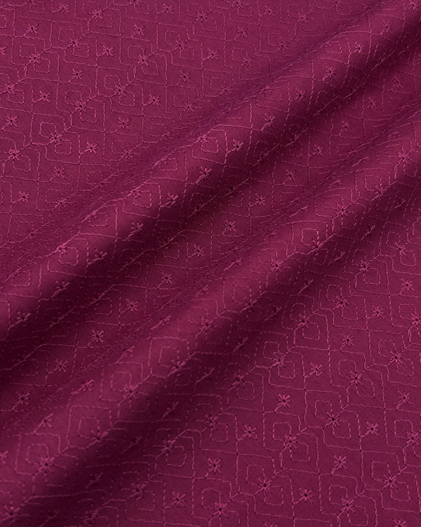 Chikankari Magenta CK-S25-0001