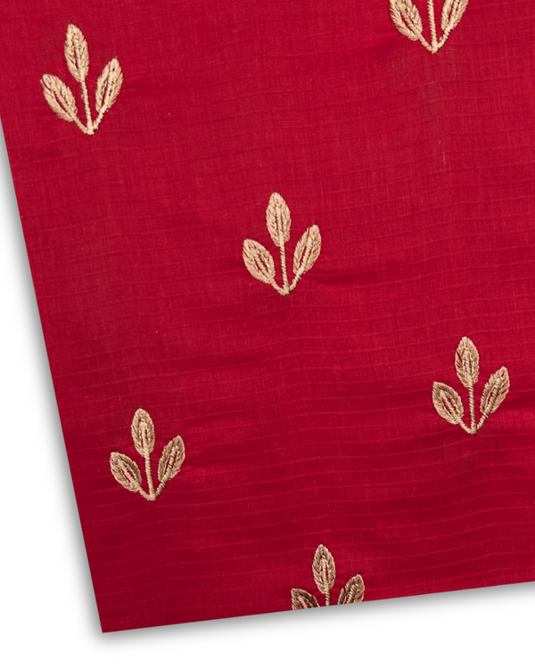 Embroidered Lawn Red EMF-S25-0168
