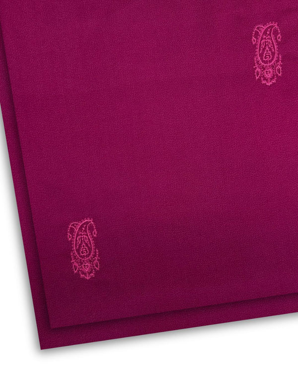 2Pc Multi Embroidered Alpine Hot Pink MEA-W25-0018