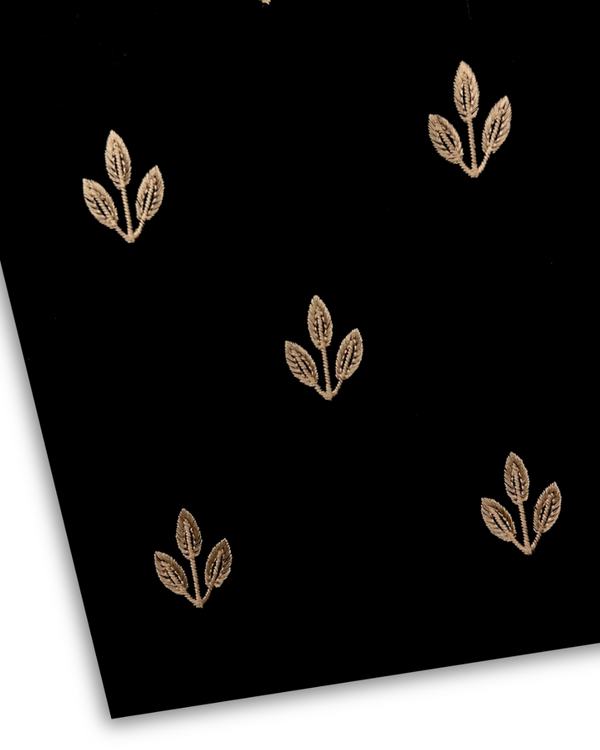 2Pc Embroidered Lawn Black PMEL-S25-0078