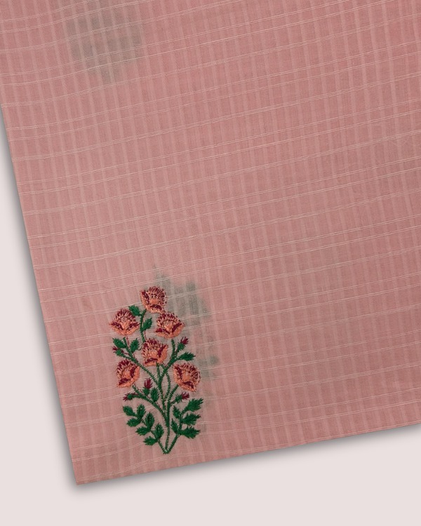 Multi Embroidered Lawn Peach MEL-S25-0040