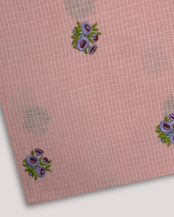 Multi Embroidered Lawn Peach MEL-S25-112