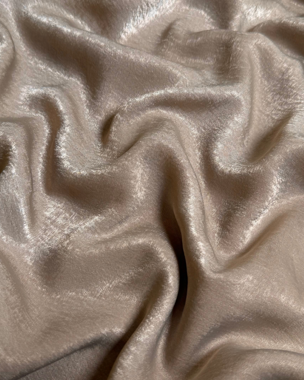 2Pc Silk Velvet Beige SVMT-W25-0001