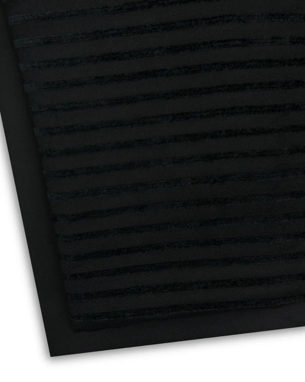 2Pc Alpine Jacquard Velvet Black AJV-W25-0006