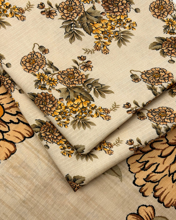 3pc Rib Linen Digital Print RLDP-W25-0012