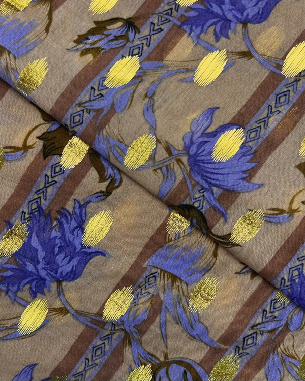 Lawn Golden Broshia Prints LGBP-S25-0031