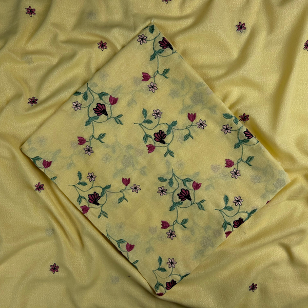 2Pc Embroidered Jaal Lawn Karandi ELKD-S25-0025