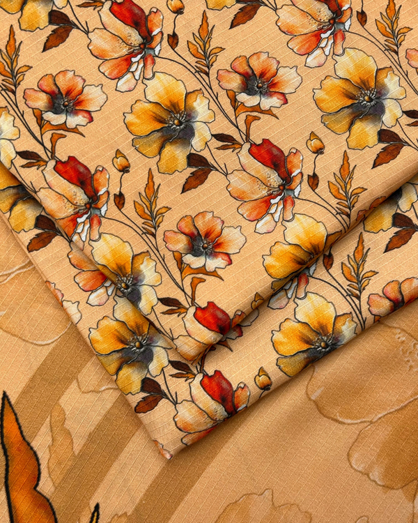 3pc Rib Linen Digital Print RLDP-W25-0014