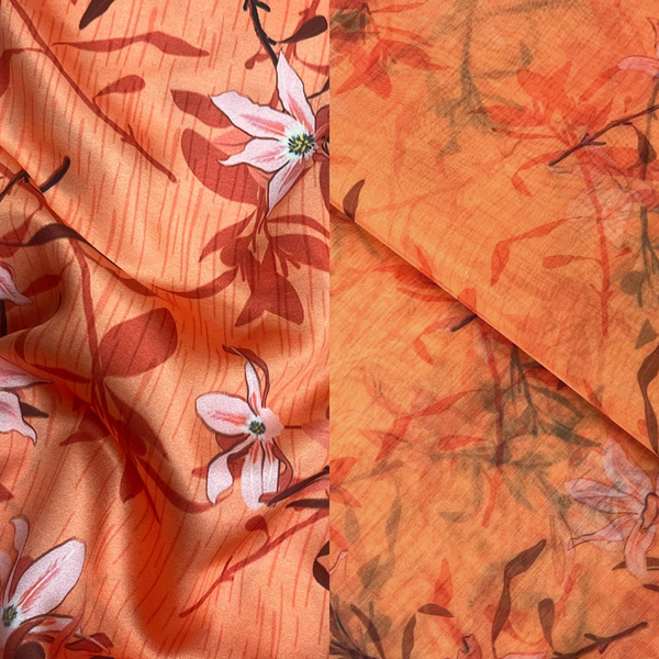 2Pc Shamoz with Organza SWO-0021