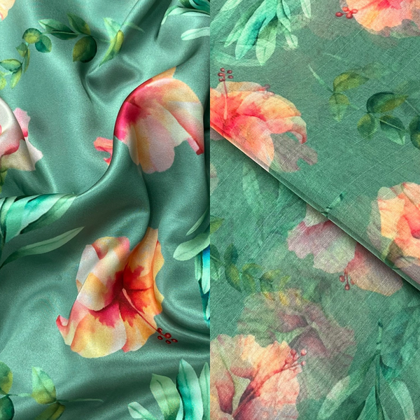 2Pc Shamoz with Organza SWO-0013