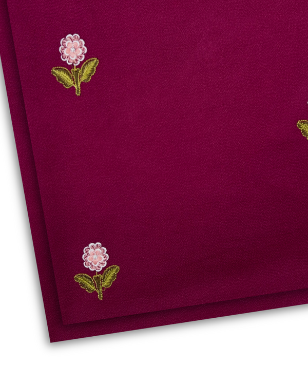 2Pc Multi Embroidered Alpine Magenta MEA-W25-0002