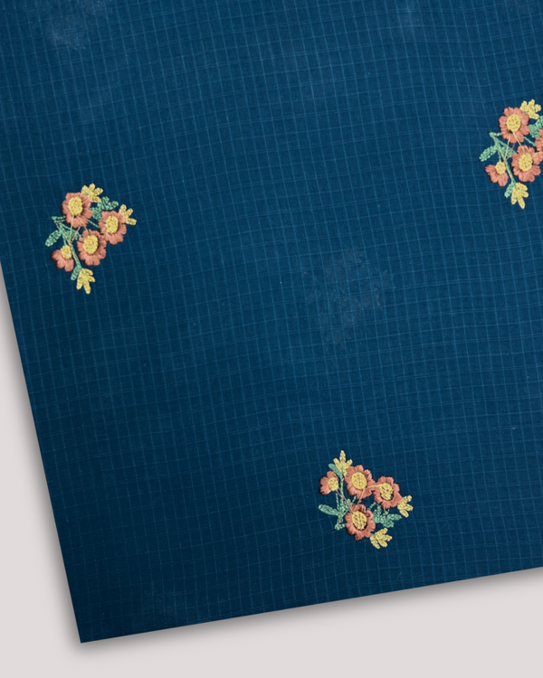 Multi Embroidered Lawn Blue MEL-S25-113