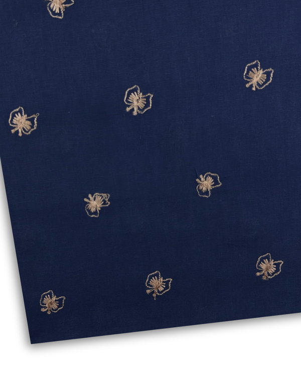 Embroidered Khaddar Navy EK-W25-0074