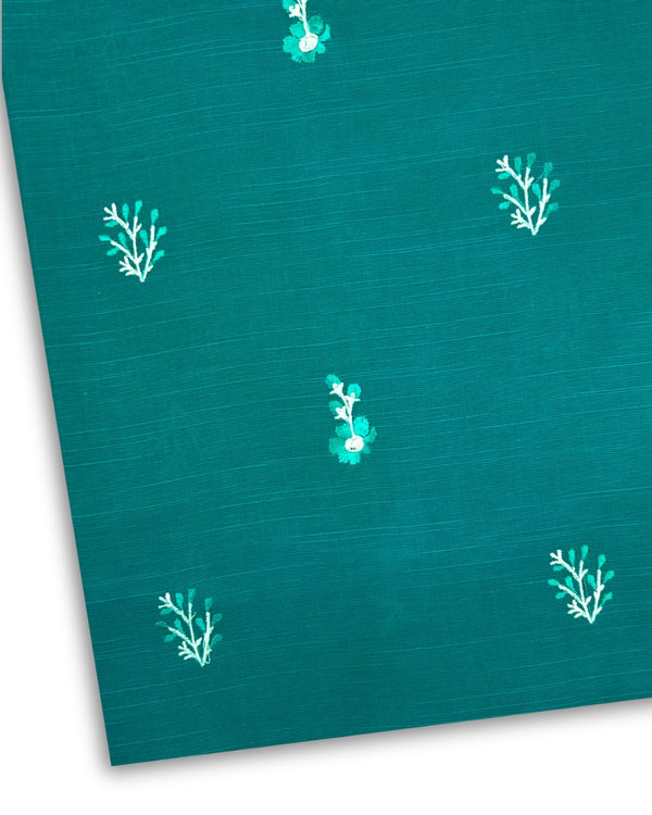 Multi Embroidered Khaddar Sea Green MEK-W25-0014