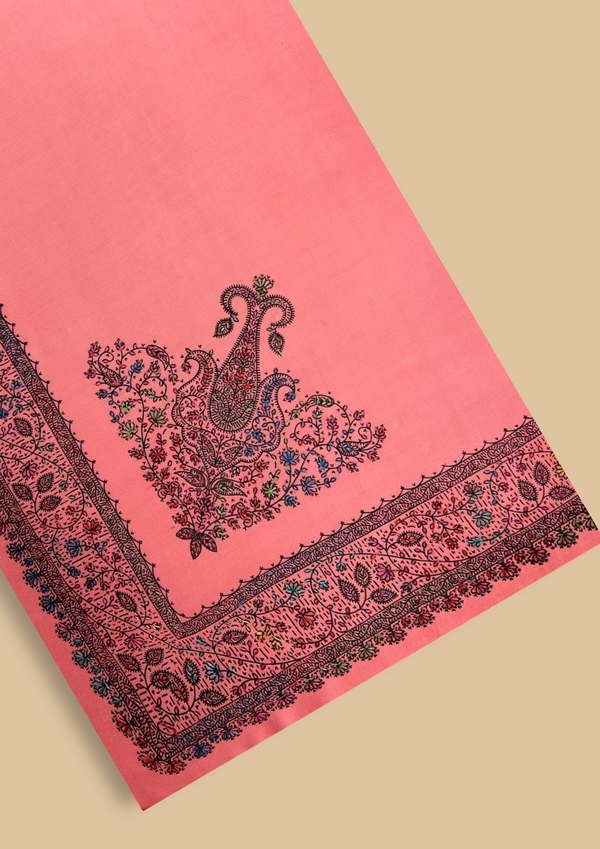 CASHMERE EMBROIDERED SHAWLS CES-W25-0021