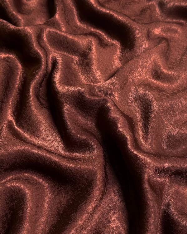 2Pc Silk Velvet Chocolate SVMT-W25-0002