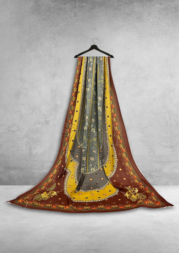 Acrypashmina Printed Shawl APSS-W25-0004