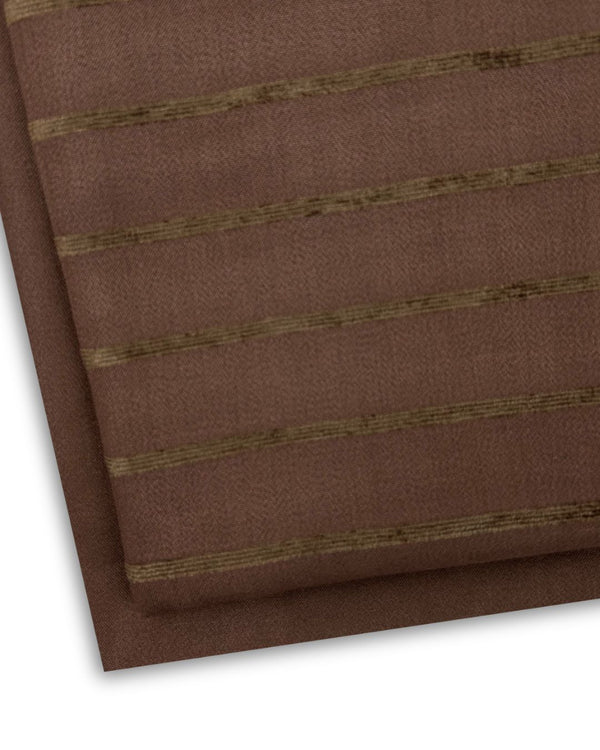 2Pc Alpine Velvet Chocolate ARW-W25-0021