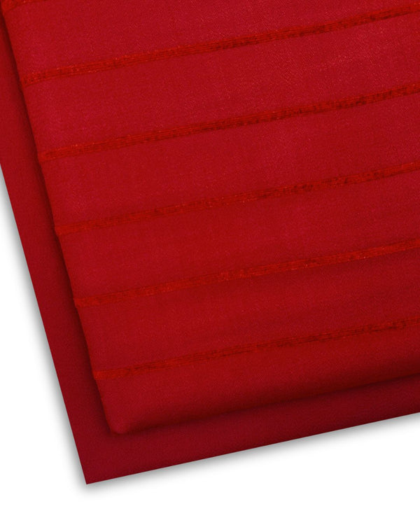 2Pc Alpine Velvet Red ARW-W25-0017