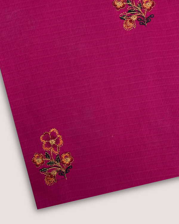 Multi Embroidered Lawn Hot Pink MEL-S25-069