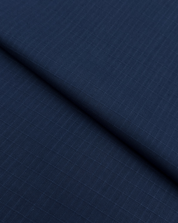 Check Lawn Navy CLS-S25-0028