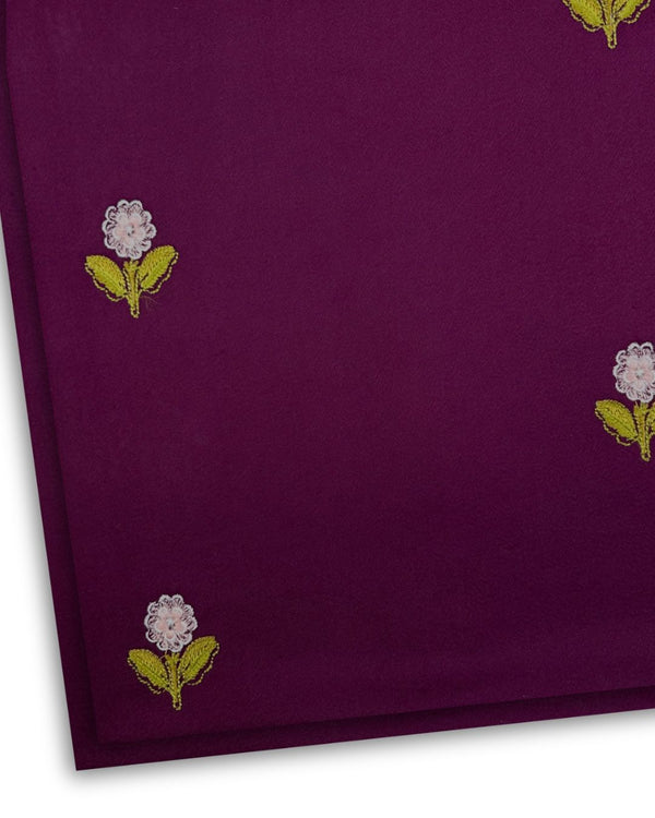 2Pc Multi Embroidered Alpine Magenta MEA-W25-0021