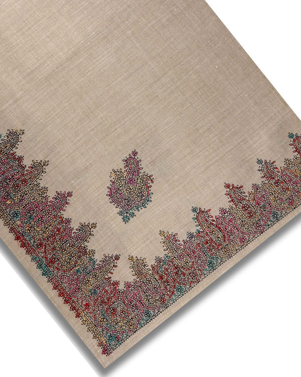 CASHMERE EMBROIDERED SHAWLS CES-W25-0054