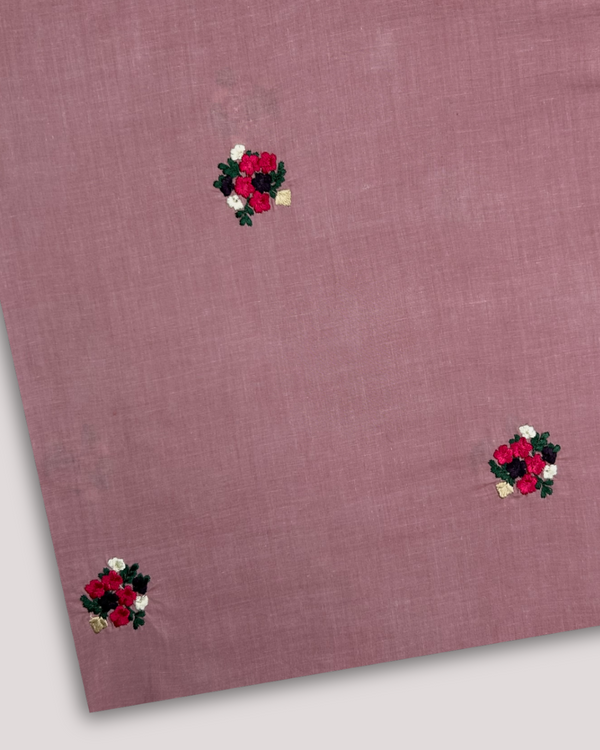 Multi Embroidered Lawn Tea Pink MEL-S25-114