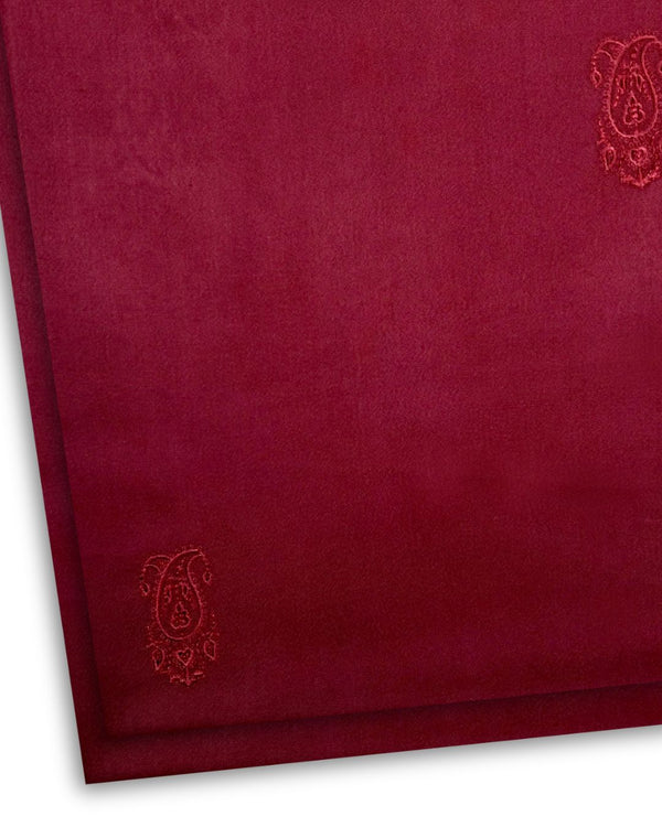 2Pc Multi Embroidered Alpine Maroon MEA-W25-0020