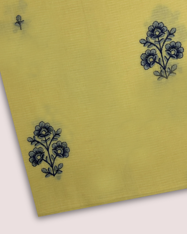 Multi Embroidered Lawn Lemon MEL-S25-071